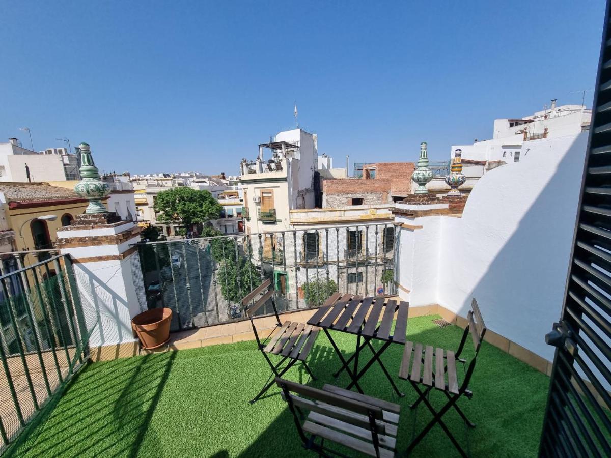 Ferienwohnung Increible Atico Con Vistas Sevilla Exterior foto