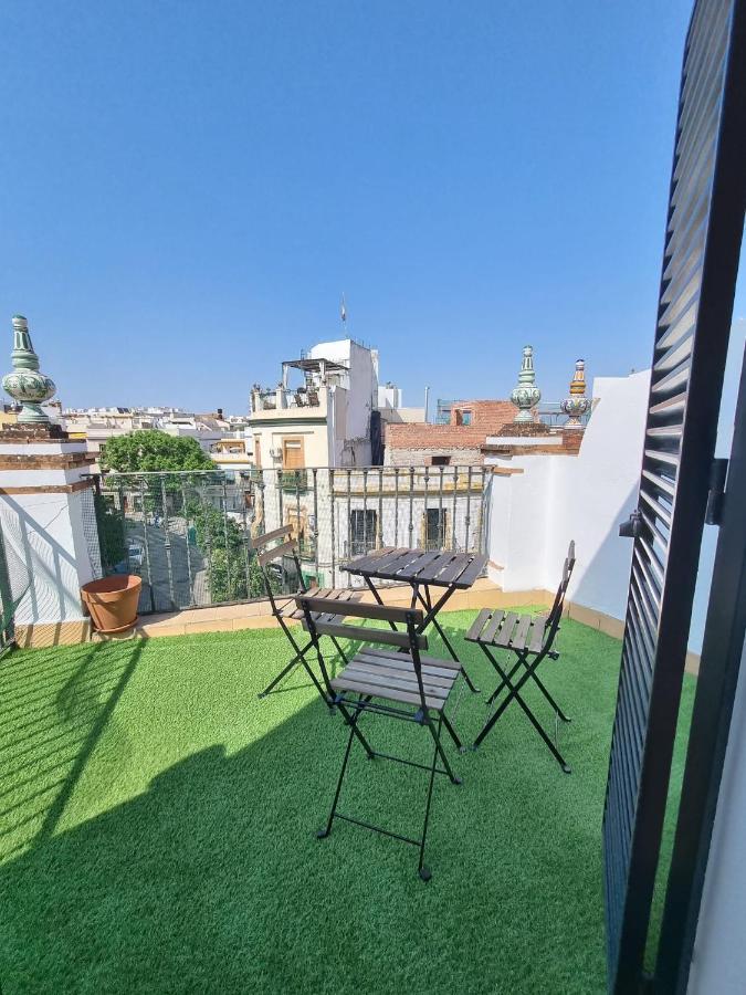 Ferienwohnung Increible Atico Con Vistas Sevilla Exterior foto
